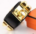 621433351 Collier de Chien Bracelet Black Gold